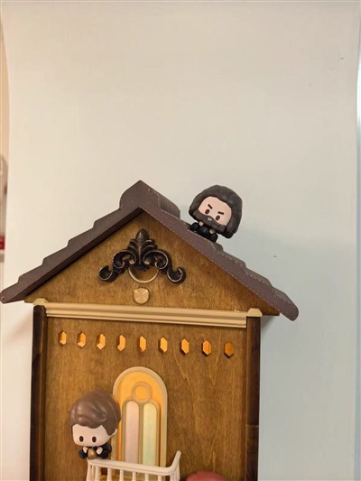 Harry Potter Defans kont Atizay nwa a Mini Bwat avèg